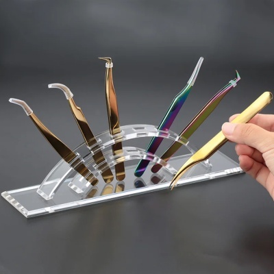 Suporte Em Acrílico Para Pinça De Cílios | Ref.864124