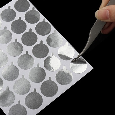 300 autocolantes para base cola de Suporte para Pestanas | Ref.863128