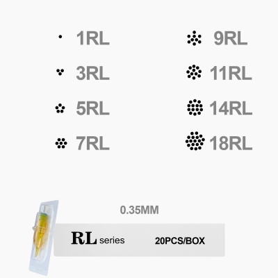 RL Series - Cartuchos com agulhas para tatuagens