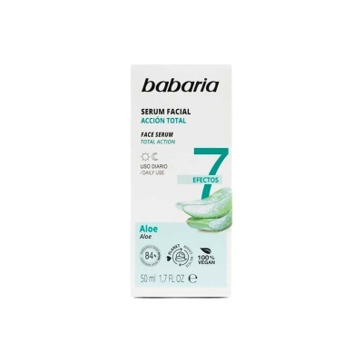 BABARIA Serum Facial 7 Efeitos Ação Total Aloe Vera 50ml | Ref.024877