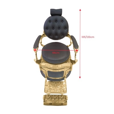 Cadeira de Barbeiro - Dourada | Ref.862906