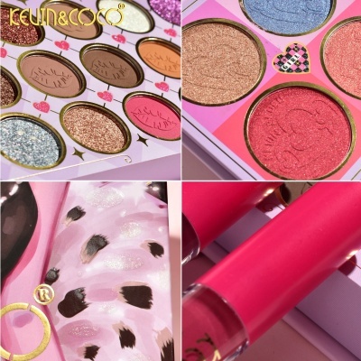 Kevin & Coco - Kit Paleta Sombras + Lipsitck - 3 PCS | Ref.KC233891
