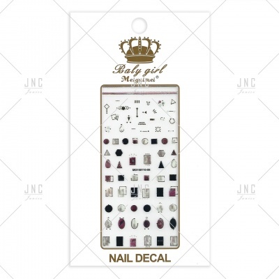 Cartela de Adesivos para Unhas | Ref.MG190110-06