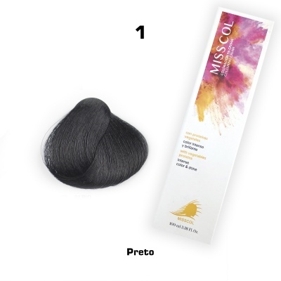 Coloração em Creme Proteina Vegetal 1