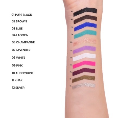 Eveline Cosmetics Variété Gel Eyeliner Pencil Waterproof - Lápis de Olhos em Gel à Prova de Água