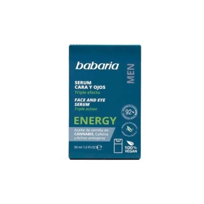 BABARIA SkinAge Serum Energy Cara e Olhos for Men 30ml | Ref.100519