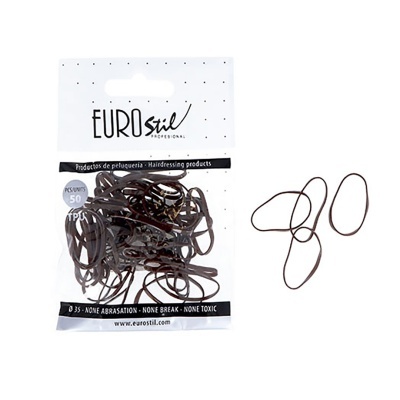 Borrachas Castanho TPU - 50 unidades  | Ref.06810