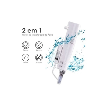 Caneta Dermapen Mesoterapia Ácido Hialurônico + Seringas | Ref.864098
