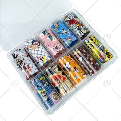 Pack 10 -  Foil Nail Art | Ref.863091