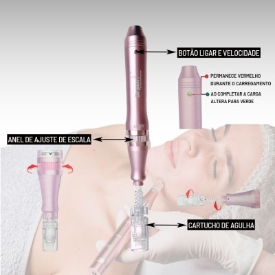 Derma Pen sem fio  | Ref: 864232