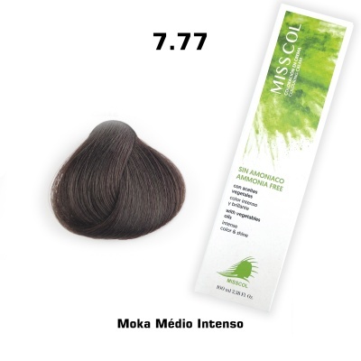 Coloração em Creme Azeite Vegetal 7.77