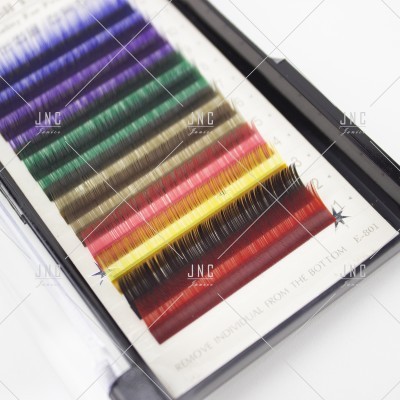 Extensão de Pestanas Coloridas Dovetail - 10mm - 0.15C | Ref.862514