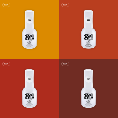 Kit Rotten Tomato Pulp Color (12 unidades) Verniz Gel Professional