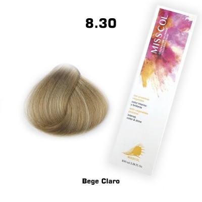 Coloração em Creme Proteina Vegetal 8.30