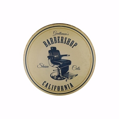 Placa Barbearia #48 - Ref.878048