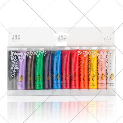 12 Tintas Acrílicas para Nail Art | Ref.862071