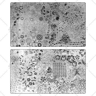 Placa de Estampagem Nail Art | Ref.861352