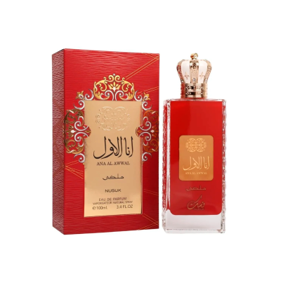 NUSUK Ana Al Awwal Red Eau De Parfum 100ml | Ref: 739341