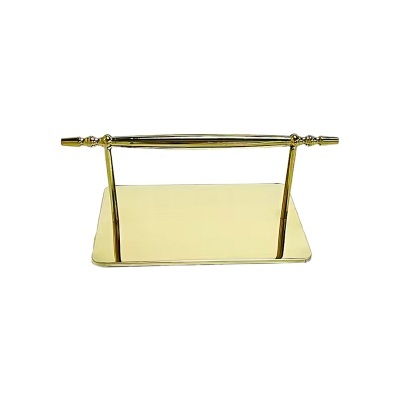 Pousa Pés em metal Dourado | Ref.864119