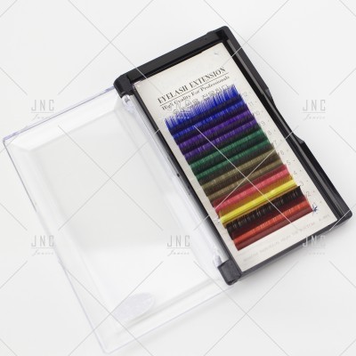 Extensão de Pestanas Coloridas Dovetail - 12mm - 0.15D | Ref.862518