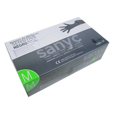 Luvas Descartáveis em Nitrilo - M | Ref.052728