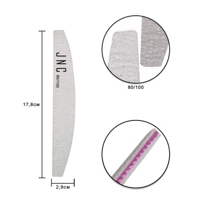 Lima Halfmoon Cinzenta Dupla Face