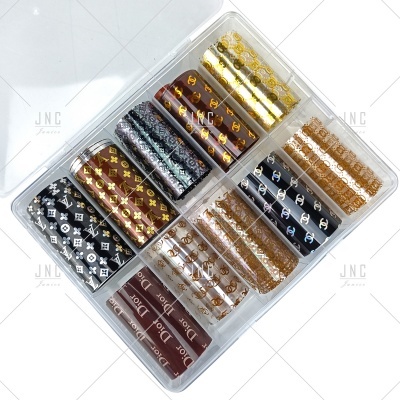 Pack 10 -  Foil Nail Art | Ref.863092