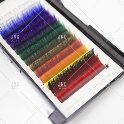 Extensão de Pestanas Coloridas Dovetail - 14mm - 0.15D | Ref.862519