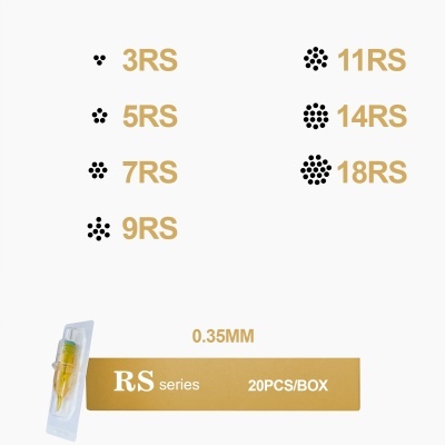 RS Series - Cartuchos com agulhas para tatuagens