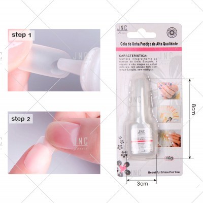 Cola para Unhas Postiças 10g | Ref.860520