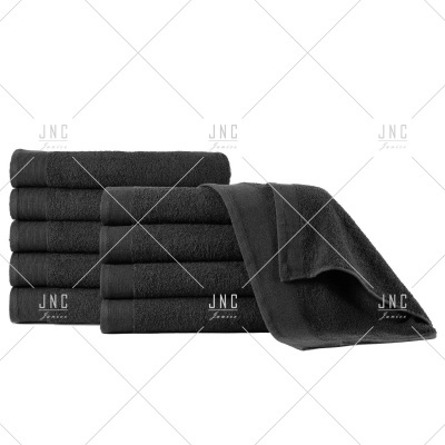 Toalha Preta L - 50 x 100 cm | Ref.152088_