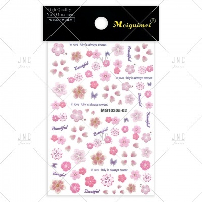 Cartela de Adesivos para Unhas | Ref.MG10305-02