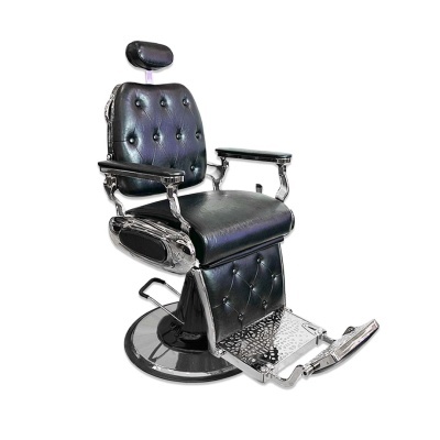 Cadeira de Barbeiro Classic - Prata | Ref.864115