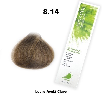 Coloração em Creme Azeite Vegetal 8.14