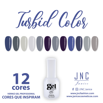 Kit Turbid Color (12 unidades) Verniz Gel Professional