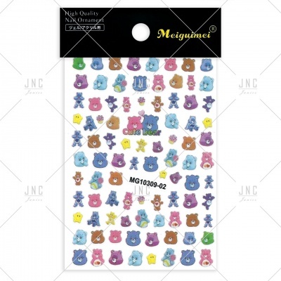 Cartela de Adesivos para Unhas | Ref.MG10309-02