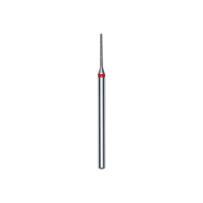 Broca de diamante, "agulha", vermelha, diâmetro da cabeça 1 mm, parte ativa 10 mm | Ref: 064854