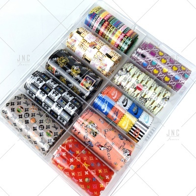 Pack 10 -  Foil Nail Art | Ref.863089