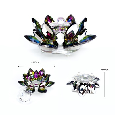 Copo Flor de Lótus com Tampa | Ref.861862FL