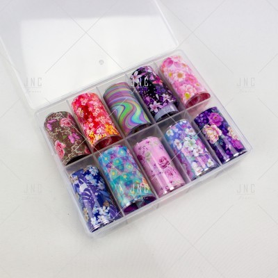 Pack 10 -  Foil Nail Art | Ref.862348