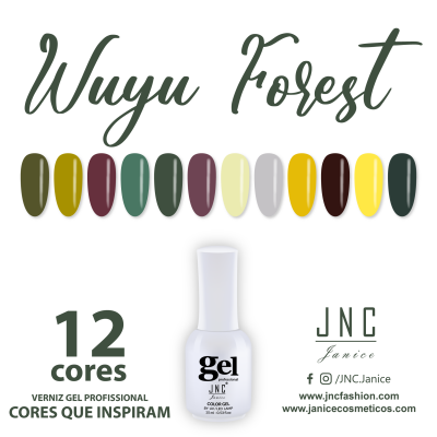 Kit Wuyu Forest (12 unidades) Verniz Gel Professional