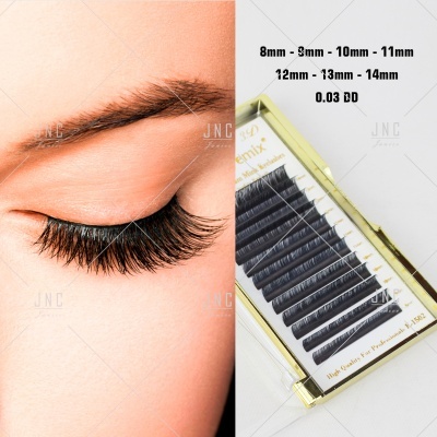 Extensão de Pestanas | 0.03DD - 8mm até 14mm | Ref.862685