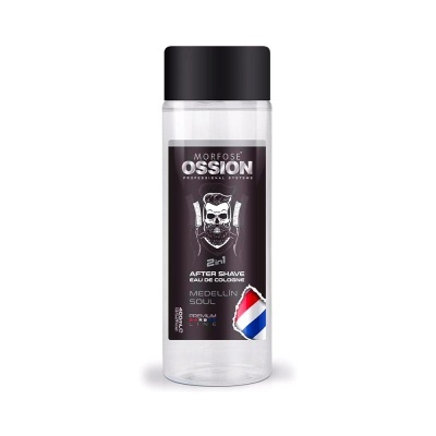 Ossion Premium Barber Line Eau De Perfume Medellin Soul Colônia 400ml | Ref.007653
