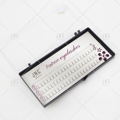 Caixa de pestanas falsas JNC Fashion eyelashes com tampa transparente