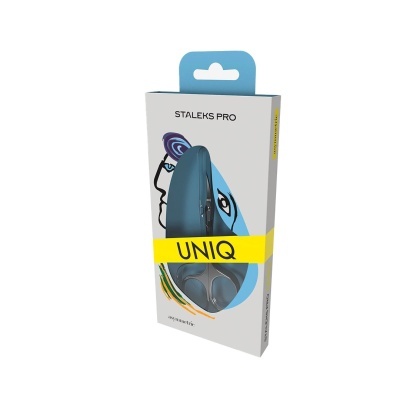 Tesoura profissional para cutículas "Assimétrica" UNIQ 20 TYPE 4 | Ref.067657