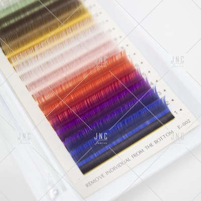 Extensão de Pestanas Coloridas Eyemix - 12mm - 0.10C | Ref.862509