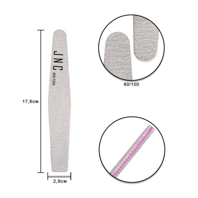 Lima Diamante Cinzenta Dupla Face