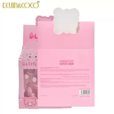 Kevin & Coco - Beary Kisses Lip Gloss KIT Rosa - Pack 12 Unidades | Ref.KC248056