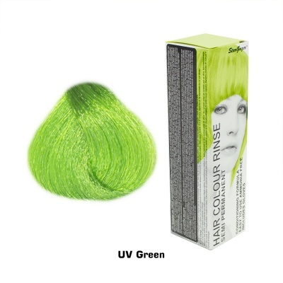 Hair Colour Rinse StarGazer - UV Green