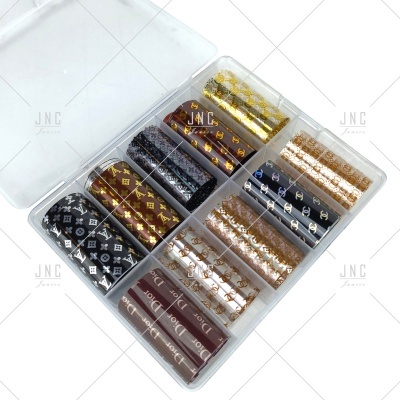 Pack 10 -  Foil Nail Art | Ref.863092